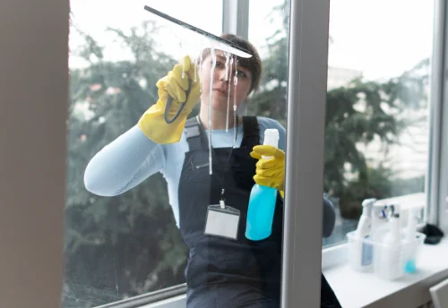 Nettoyage de vitres intérieures et extérieures à Meyrannes